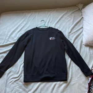 Vans black hoodie with logo, size S, barely worn